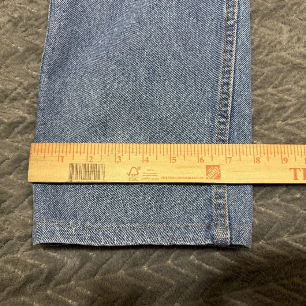 Vtg 90s Levis 505 Jeans Mens Size 32x28 Straight Leg Denim Orange Tab USA Made